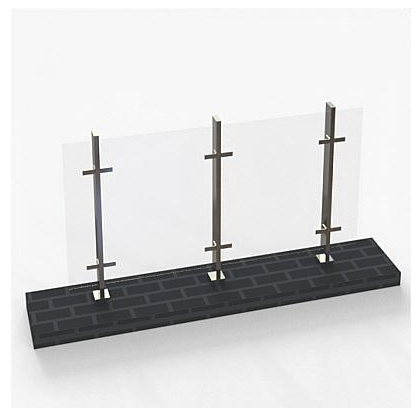 강화유리 안전난간